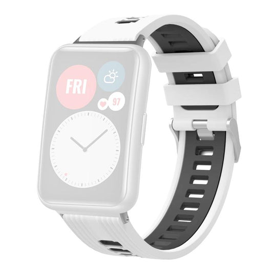 Correa de reloj de silicona con hebilla plat...