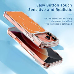 Funda magnética para teléfono MagSafe bicolo...