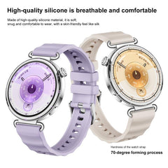 Correa de reloj de silicona de color sólido ...