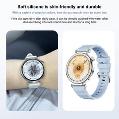 Correa de reloj de silicona de color sólido ...