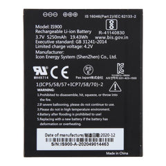 Batería para PAX A920C POS IS900 de 3,7 V y ...