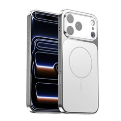 Funda para teléfono MagSafe con ventana gran...