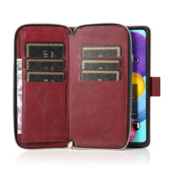 Cartera con cremallera Funda de cuero de PU ...