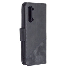 Funda de cuero PU con tapa horizontal y text...