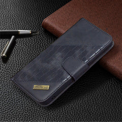 Funda de cuero PU con tapa horizontal y text...