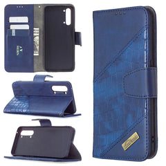 Funda de cuero PU con tapa horizontal y text...
