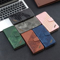 Funda de cuero PU con tapa horizontal y text...
