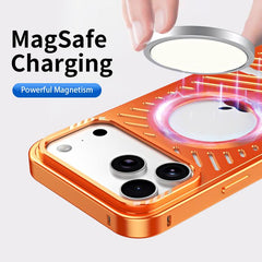 Funda metálica para teléfono con soporte mag...