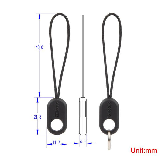 5 piezas de accesorios para cordón de teléfono DIY, cuerda pequeña