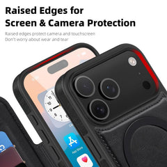 Funda de cuero para teléfono Linton MagSafe ...