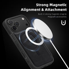 Funda de cuero para teléfono Linton MagSafe ...