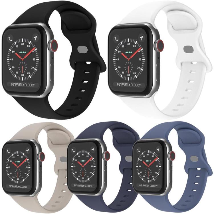 Paquete de 5 correas de reloj de silicona co...