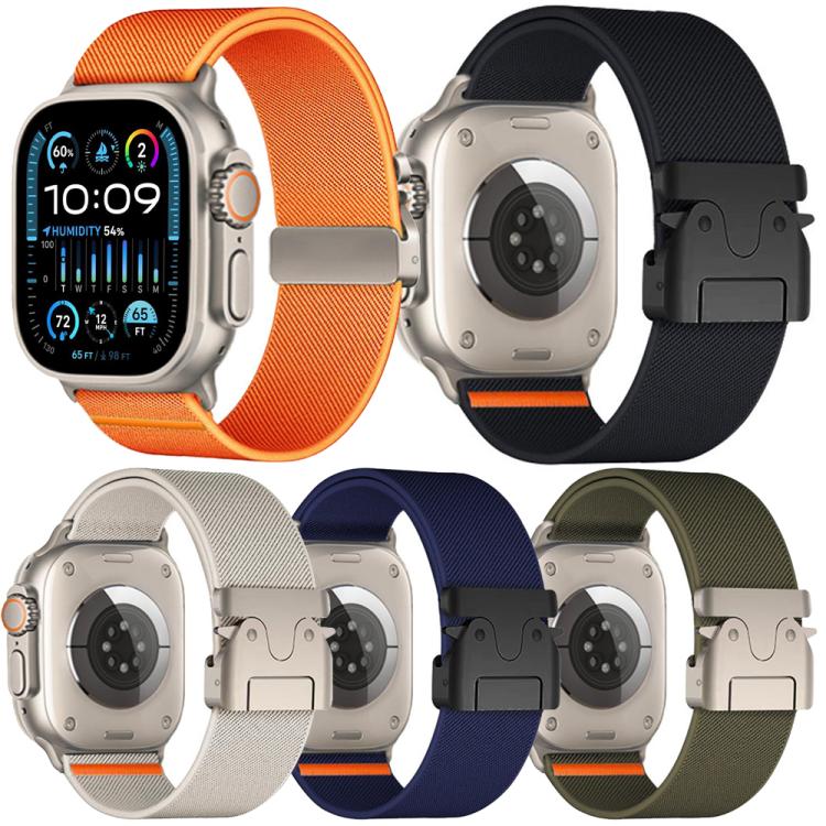 Paquete de 5 correas de reloj de nailon elás...