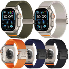 Paquete de 5 correas de reloj de nailon elás...