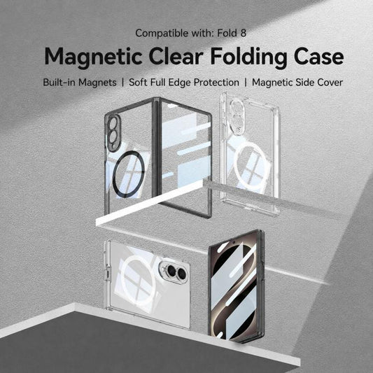 Funda transparente plegable magnética GKK Ma...