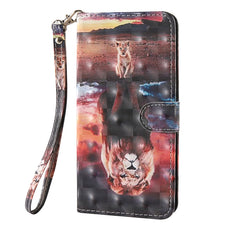 Estuche de cuero con tapa horizontal TPU + P...