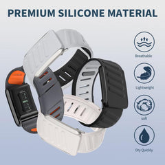 Paquete de 5 correas de silicona para reloje...