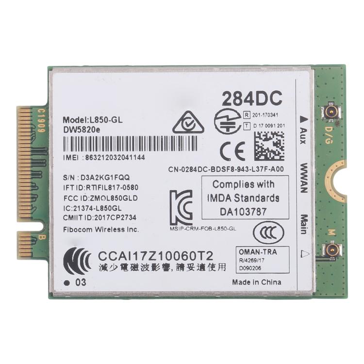 Módulo inalámbrico 4G L850-GL DW5820E 284DC ...