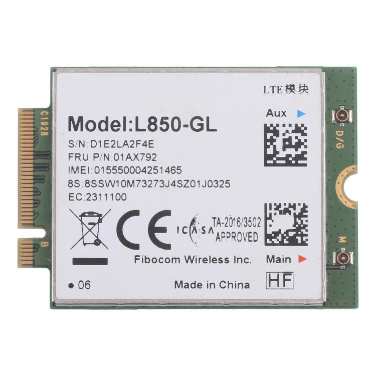 Módulo inalámbrico 4G L850-GL para Lenovo Th...