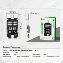 Probador de diagnóstico integral 2UUL PW32 p...