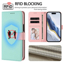 Funda para teléfono de piel vegana con parch...