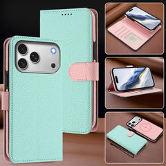 Funda para teléfono de piel vegana con parch...