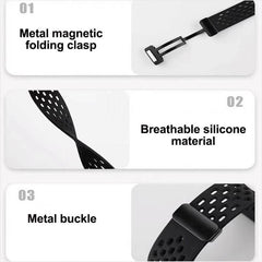 Paquete de 5 correas de reloj de silicona ne...