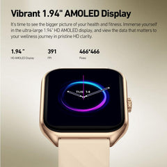 Reloj inteligente deportivo con pantalla AMOLED de 1,94 pulgadas.