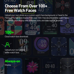 Reloj inteligente deportivo con pantalla AMOLED de 1,94 pulgadas.