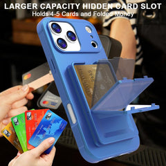 Funda para teléfono con tarjetero oculto de ...
