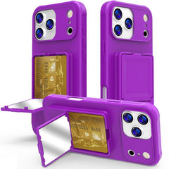 Funda para teléfono con tarjetero oculto de ...