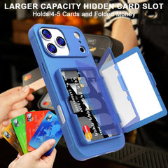 Funda para teléfono con tarjetero, híbrida d...