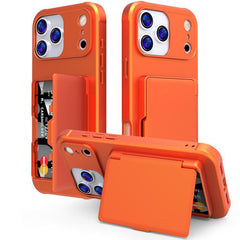 Funda para teléfono con tarjetero, híbrida d...