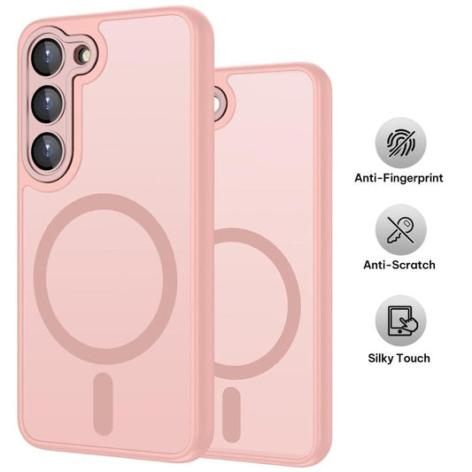 Funda magnética esmerilada con textura de pi...