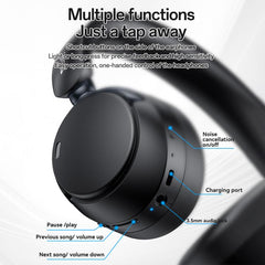 Auriculares Bluetooth supraaurales Yesido EP...