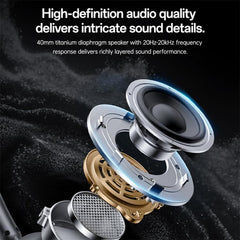 Auriculares inalámbricos supraaurales Yesido...