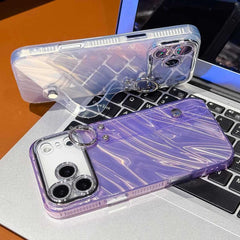 Funda para teléfono TPU con textura ondulada...