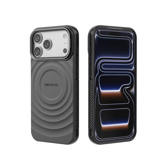 Funda magnética de TPU con textura de onda B...