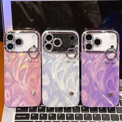 Funda para teléfono TPU con textura de gasa ...