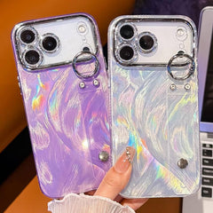 Funda para teléfono TPU con textura de gasa ...