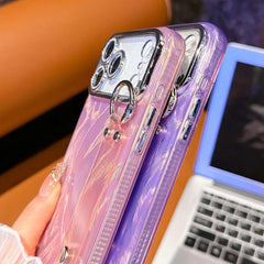 Funda para teléfono TPU con textura de gasa ...