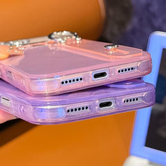 Funda para teléfono TPU con textura de gasa ...