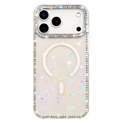Funda magnética híbrida de TPU y PC con diam...