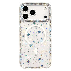 Funda magnética híbrida de TPU y PC con diam...