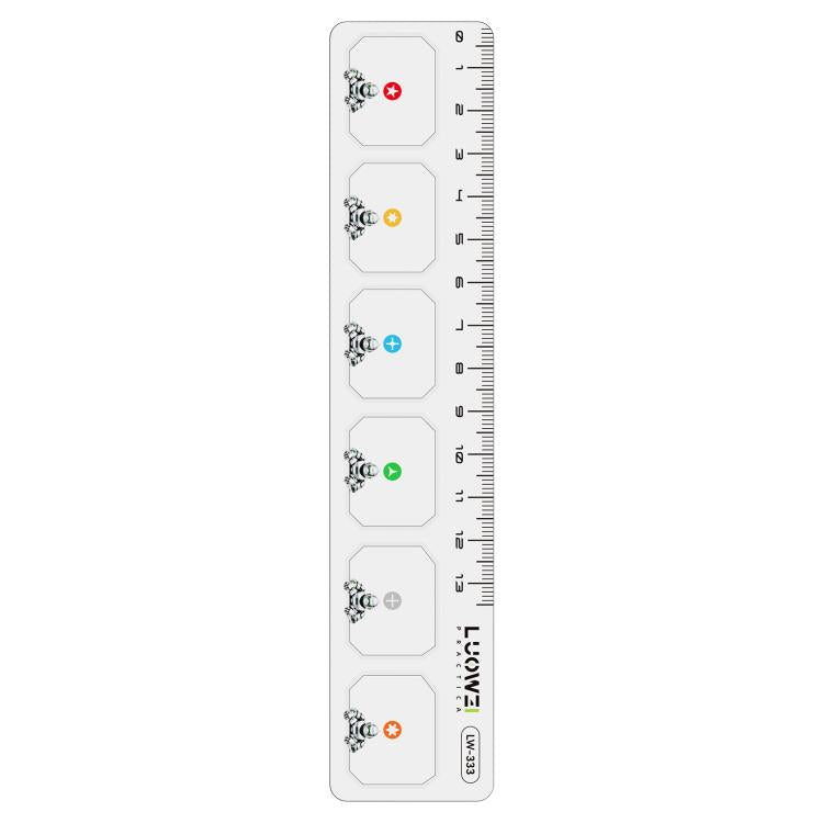 Almohadilla magnética de doble cara para almacenamiento de tornillos LUOWEI LW-333