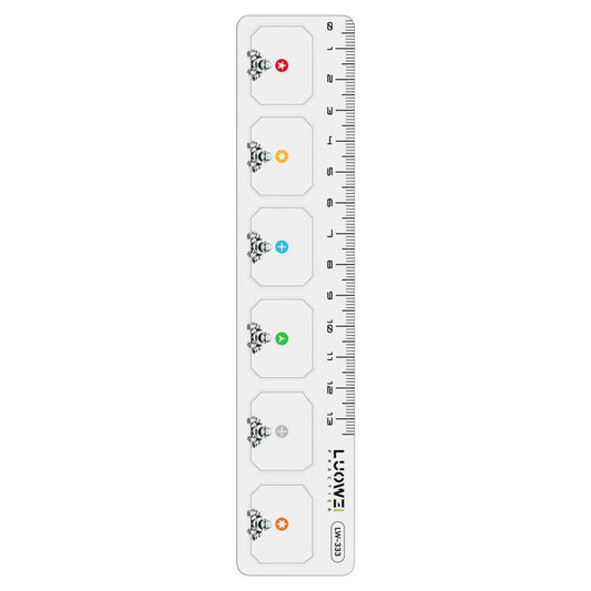 Almohadilla magnética de doble cara para almacenamiento de tornillos LUOWEI LW-333
