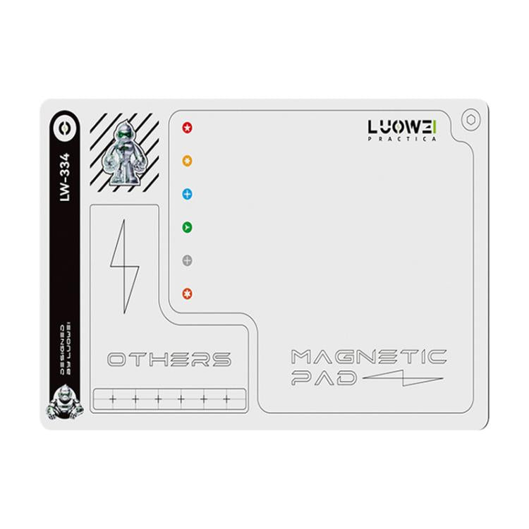 Almohadilla magnética para tornillos de doble cara de tamaño grande LUOWEI LW-334