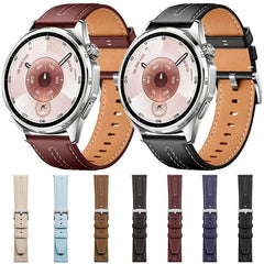 Correa de reloj de cuero vegano con textura ...