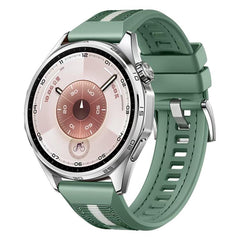 Correa de reloj híbrida de silicona y nailon...