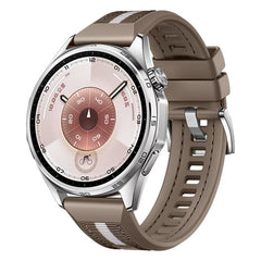 Correa de reloj híbrida de silicona y nailon...